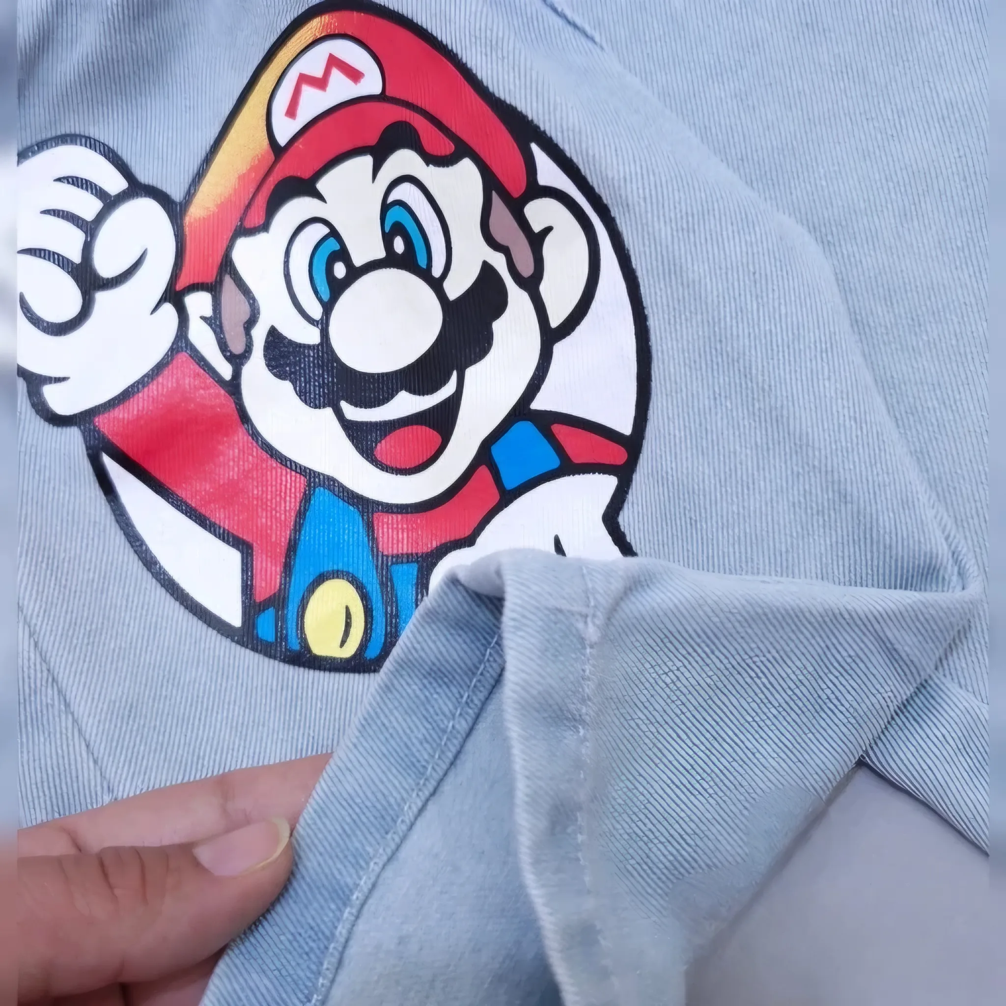تیشرت شلوارک طرح MARIO — نمای ۲